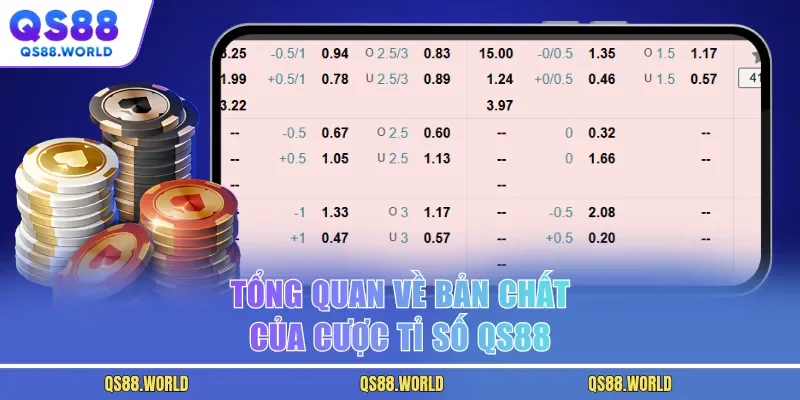 Tổng quan về bản chất của cược tỉ số QS88